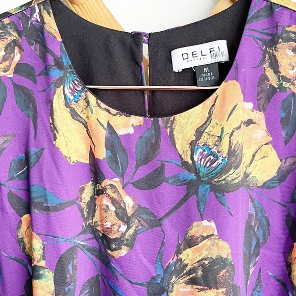 Delfi Collective Taylor Puff Sleeve Dress - Picture 5 of 12